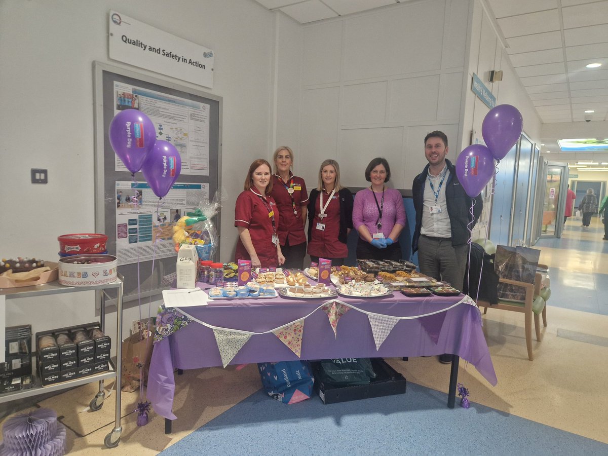 Paediatric Psychology SHSCT (@paediatricshsct) on Twitter photo Today is Purple Day 🟣🟣
Great to celebrate, raise awareness and funds for <a href="/epilepsyaction/">Epilepsy Action</a> on behalf of <a href="/SouthernHSCT/">Southern Trust</a> Paediatric Epilepsy Team
#PurpleDay Today is Purple Day 🟣🟣
Great to celebrate, raise awareness and funds for <a href="/epilepsyaction/">Epilepsy Action</a> on behalf of <a href="/SouthernHSCT/">Southern Trust</a> Paediatric Epilepsy Team
#PurpleDay