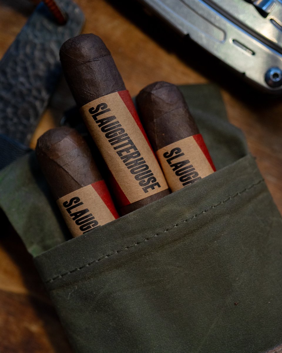 Slaughterhouse Cigars ensures your moments are always filled with pleasure.
.
.
#slaughterhousecigars #cigarworld #cigarsdaily #cigaroftheday #cigarsofinstagram