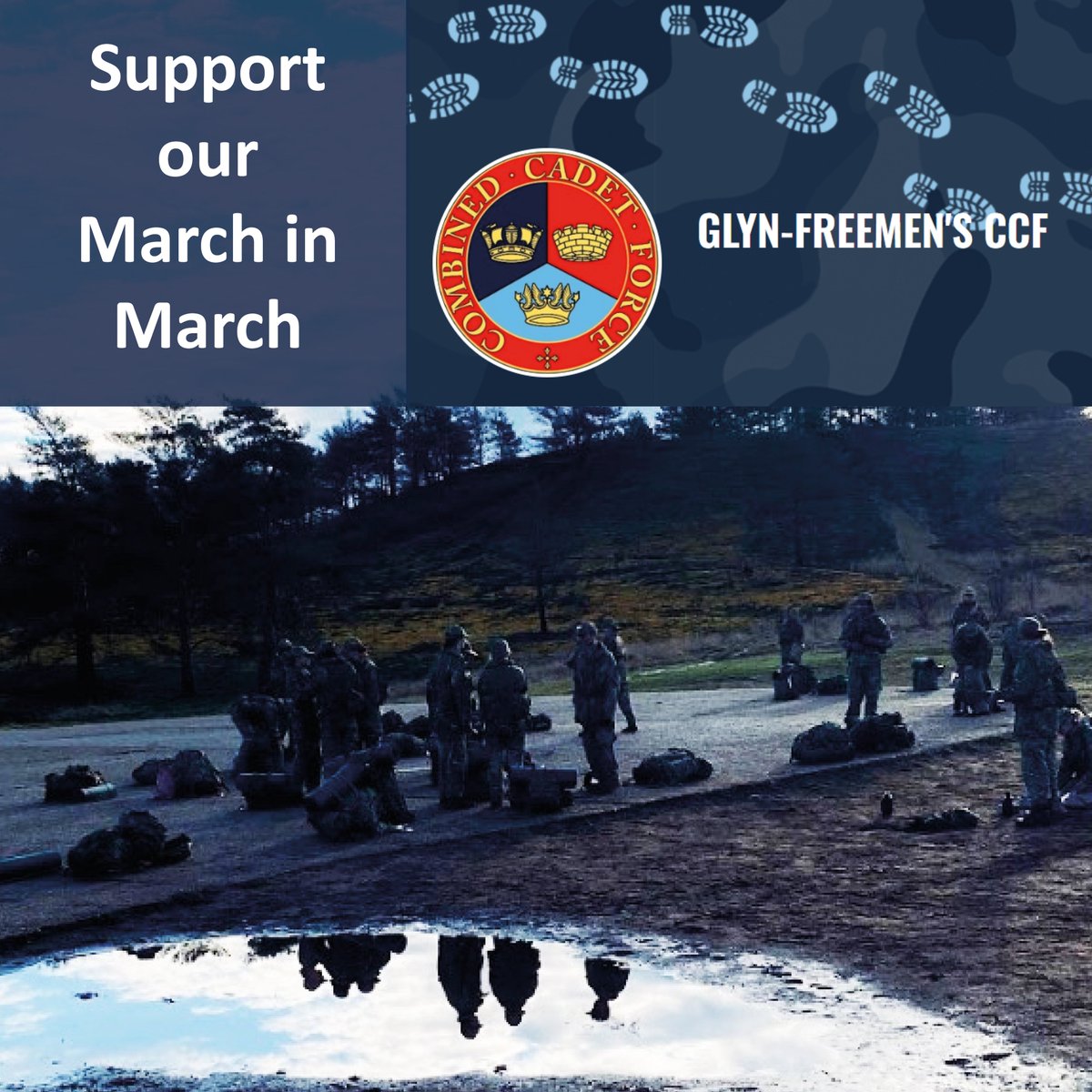 Support our March in March This year we will be taking on March in March to raise vital funds for life-changing mental health treatment for veterans. Link here: events.combatstress.org.uk/fundraiser/Gly… Thank you so much for your support! #mentalhealth #veterans #marchinmarch #support