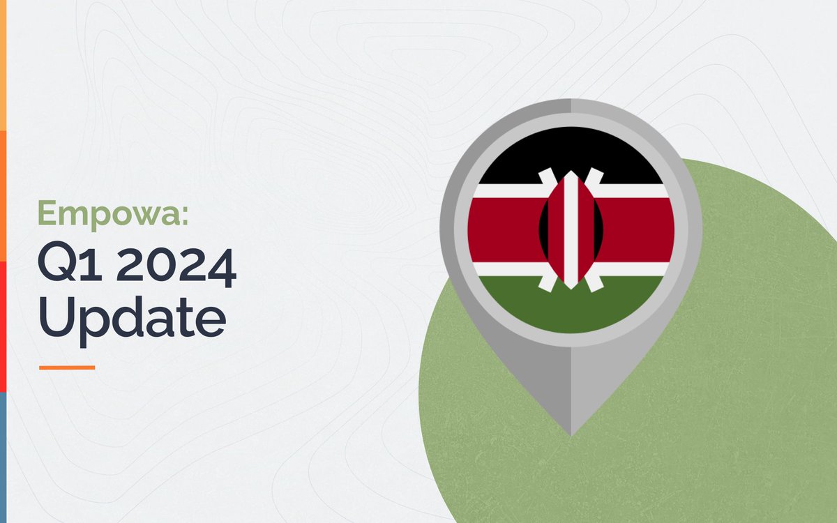 Empowa Q1 2024 Update 📝🔔 Since our last update, we’ve been hard at work establishing the required partnerships among institutional investors and have made significant strides in raising investment into several projects on the continent! 🌍 Below are some highlights: 🇰🇪 Empowa…