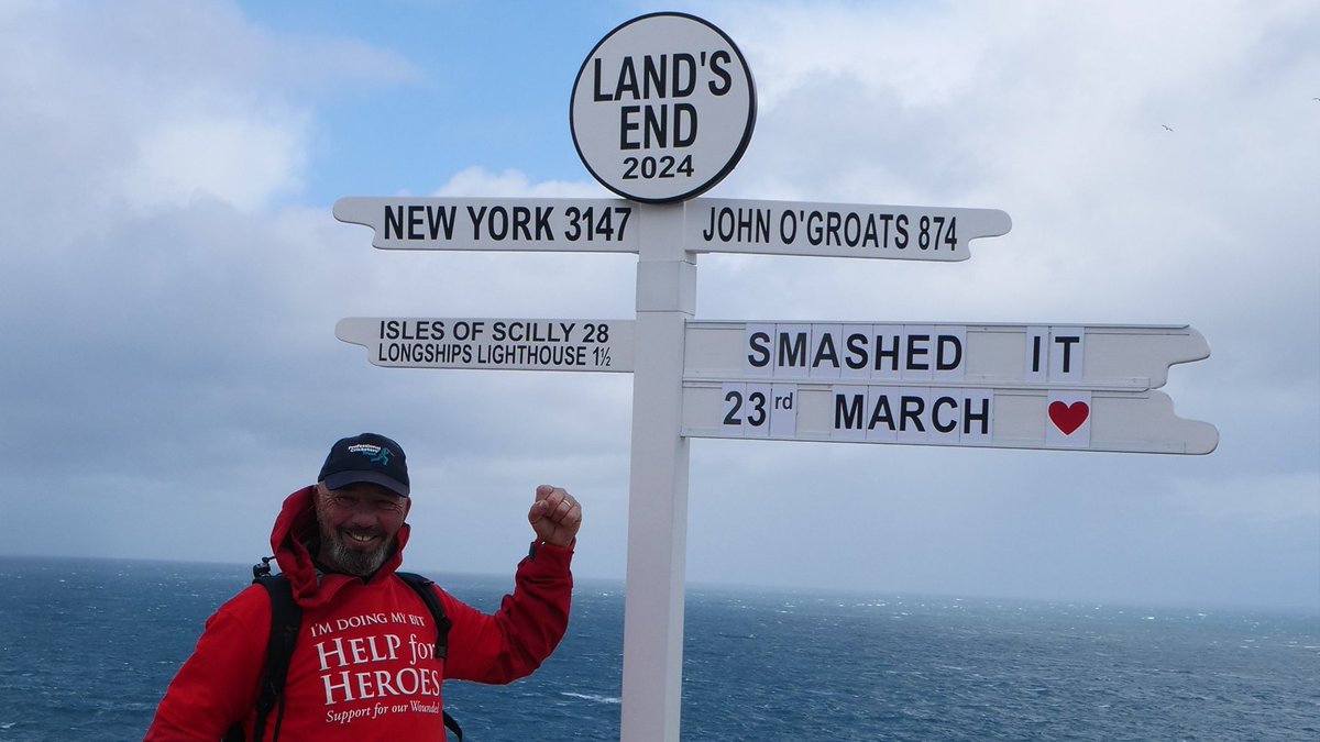 What a feeling it must have been when @mattmaynard25 completed his epic Wellyman Walk 🎉 He's now exceeded his initial fundraising target of £20,000 too 🤩 We could not be more thankful 🙏 Read more & donate 👉 bit.ly/WellymanComple…
