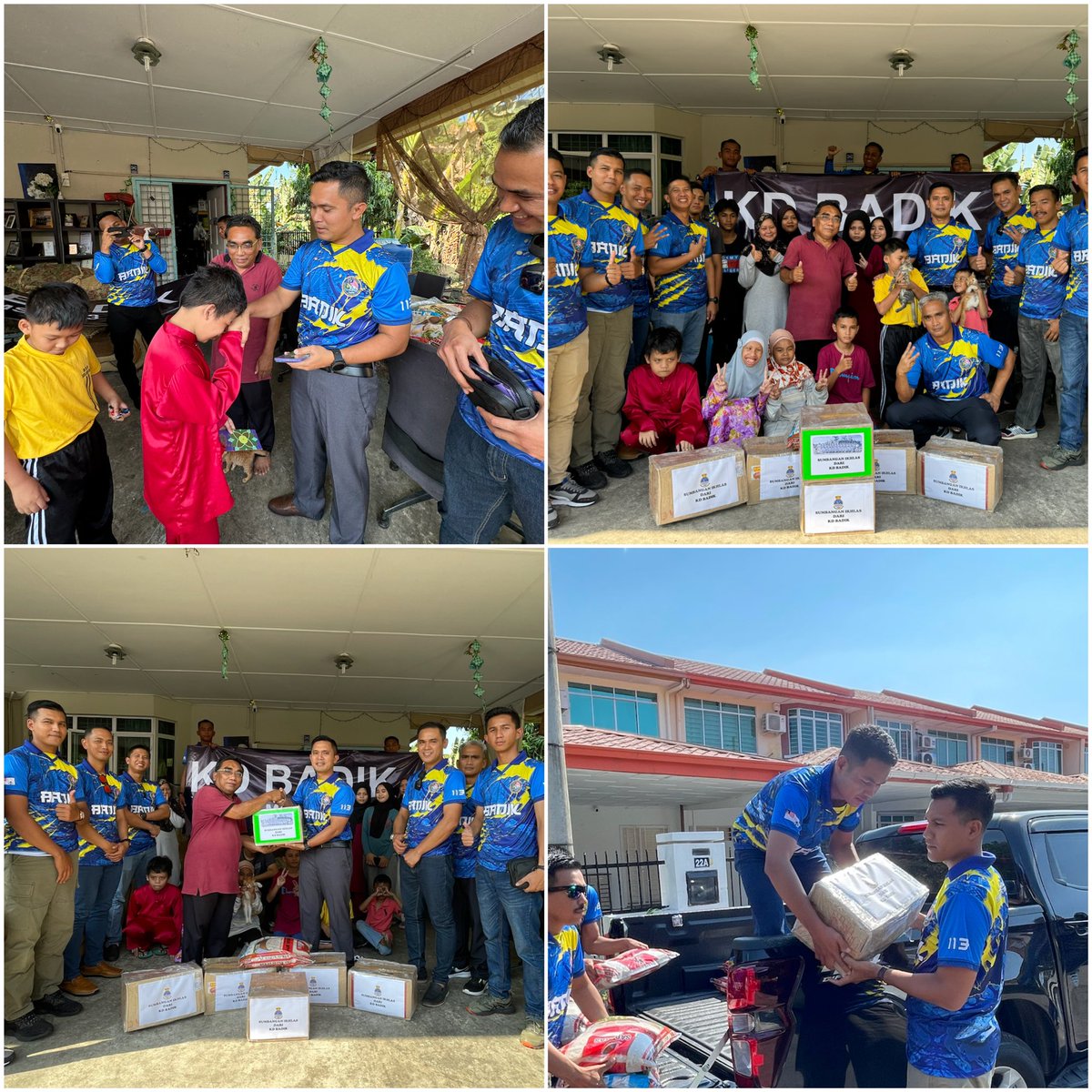 LMS_113's tweet photo. 26 Mac 24 - Pegawai Memerintah &amp; warga KD BADIK pd petang ini telah berkunjung ke Rumah Anak Yatim Amal Kasih bagi Agihan Sumbangan Ikhlas dari Pihak Kapal di bulan Ramadan. Semoga kita dapat meraih kasih sayang Allah dan mencapai kebahagiaan dunia dan akhirat di bulan mulia ini. https://t.co/s1AEO81pD7