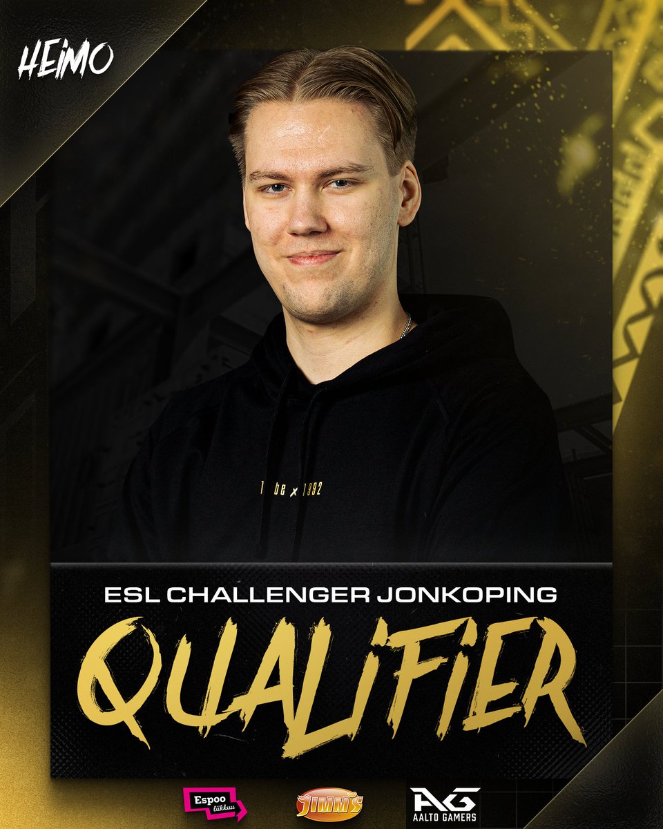Heimo Esports (@heimoesports) on Twitter photo Tänään taistellaan paikasta Jönköpingissä⚔️
🏆ESL Challenger Jonkoping - EU Qualifier
🕖 19:00
📺 twitch.tv/heimoesports
🎙️ <a href="/Micsu0/">Mico Lonka</a> & <a href="/wAlysteri/">Kaimu. // wAly // Eetu</a>
#HEIMO #esportsfi Tänään taistellaan paikasta Jönköpingissä⚔️
🏆ESL Challenger Jonkoping - EU Qualifier
🕖 19:00
📺 twitch.tv/heimoesports
🎙️ <a href="/Micsu0/">Mico Lonka</a> & <a href="/wAlysteri/">Kaimu. // wAly // Eetu</a>
#HEIMO #esportsfi