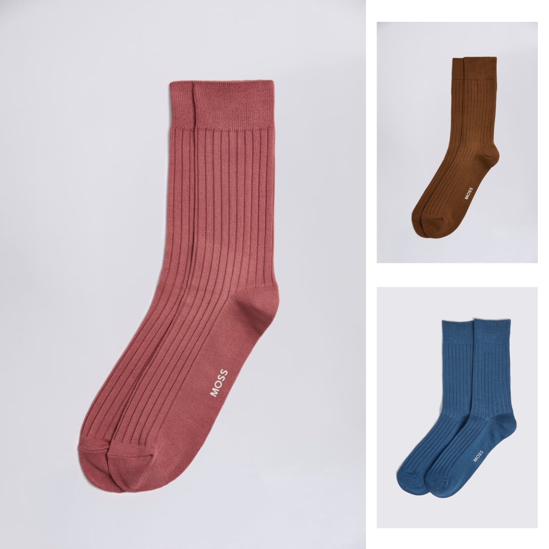 Looking your best doesn’t need to start and end with your suit – @MossBros collection of men’s socks will ensure that you look right down to your toes.