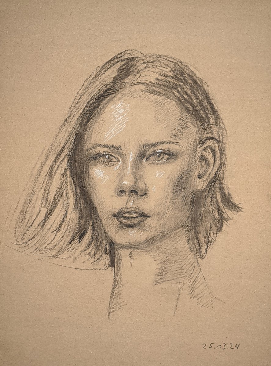 I hope you like the drawing.  #zeichnung #kohlezeichnung #charcoal #kunst #artwork #artist #creative #illustration #beautiful #drawing #art #portrait #kunst #zeichnen #artwork #sketch