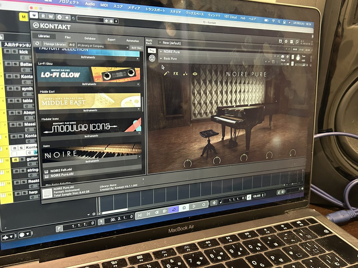 taka18soul's tweet image. 今日は新しく導入したKOMPLETE14の音を色々と試していました。今月からDTM環境を一新し、より磨きをかけていきたいと思います。ミックスもチェックしていただき、高評価をいただけました。これからどんどんミックスしていきます。

#dtm #komplete #nativeinstuments #ミックス