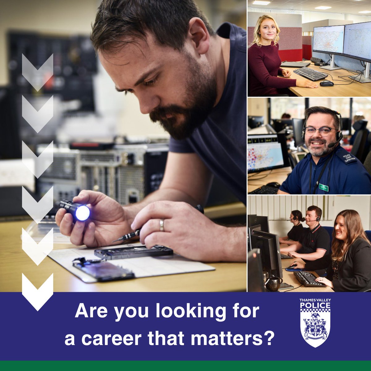 Are you looking for a career that matters? Discover some of the rewarding roles available within our force this week! Whether you're an experienced professional or just starting your career, we welcome you to our team. Join us today👉 orlo.uk/ByIUk