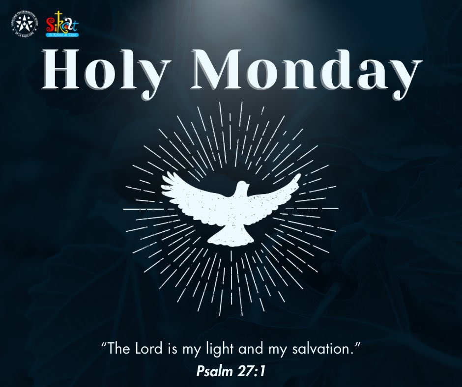 SiKAT_DLSL's tweet photo. “The Lord is my light and my salvation.”
Psalm 27:1

The day of the temple's cleansing, Holy Monday, marks the second day of Jesus' arrival in Jerusalem. https://t.co/Z8m8ujmNe7
