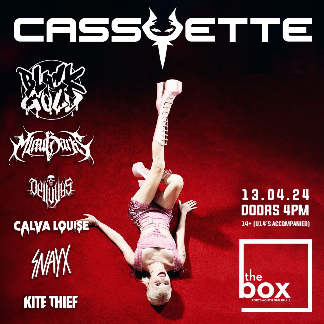 Fresh from her Radio 1 Piano Session a couple of days ago, tickets are selling fast for Cassyette at The Box on the 13th of April! With support from an incredible array of artists; Blackgold, Mimi Barks, Deijuvhs, Snayx, Kite Thief, and Calva Louise: buff.ly/4coQboG