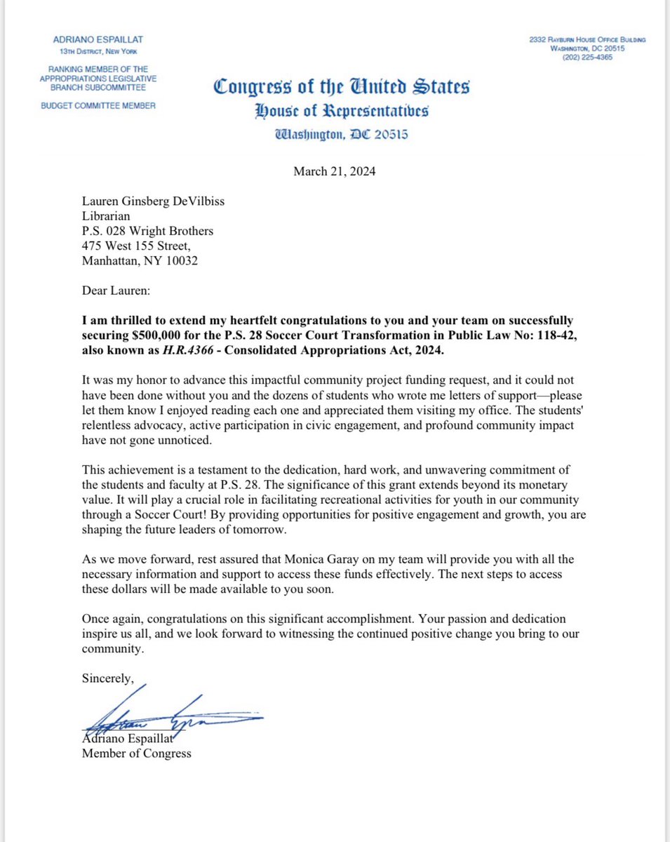 PS28Library's tweet image. This is a true testament to the power of kids to change the world and knowing what a citizen can do! I know the next time our students want to see something change in their neighborhoods; they will know how to get the process started! #alibrarianineveryschool #hyperlocalactivism