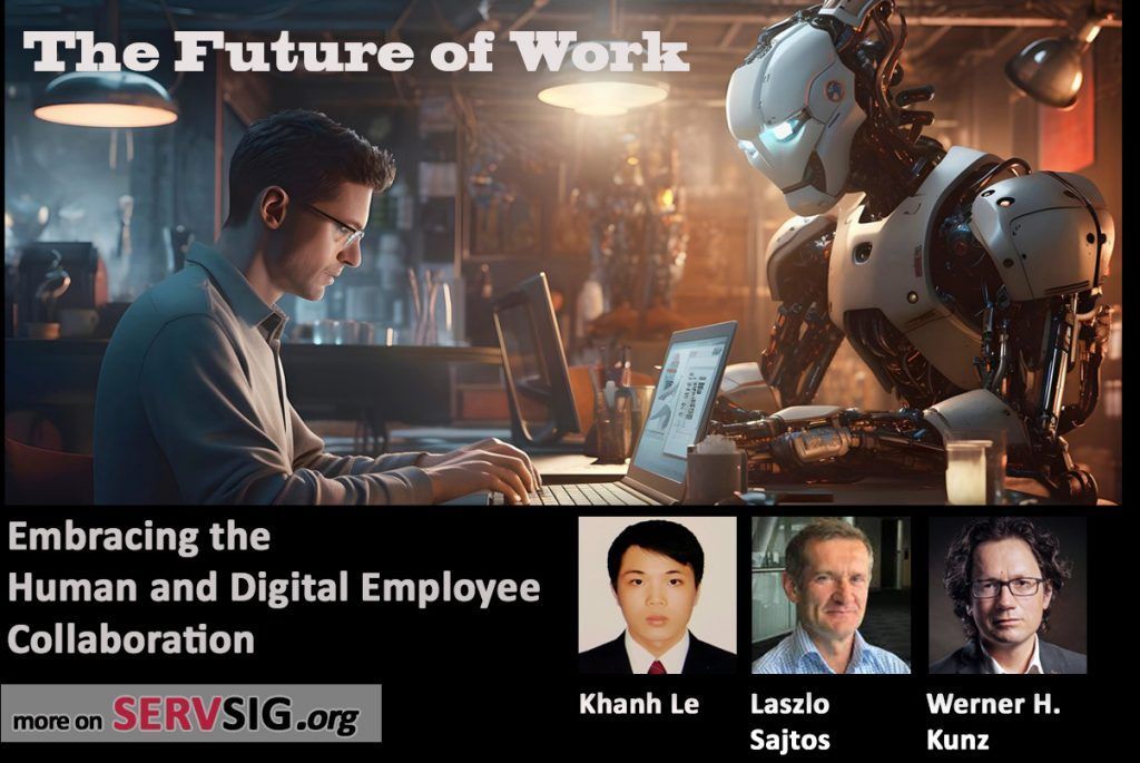 The Future of Work - Embracing Human Digital Collaboration –
How to effectively manage the collaboration between human and digital employees? Khanh Le, Laszlo Sajtos, &amp; Werner H. Kunz (<a href="/werkunz/">Werner Kunz - Science, Digital Media, Photos</a>) share their latest research insights. bit.ly/3ILOlko