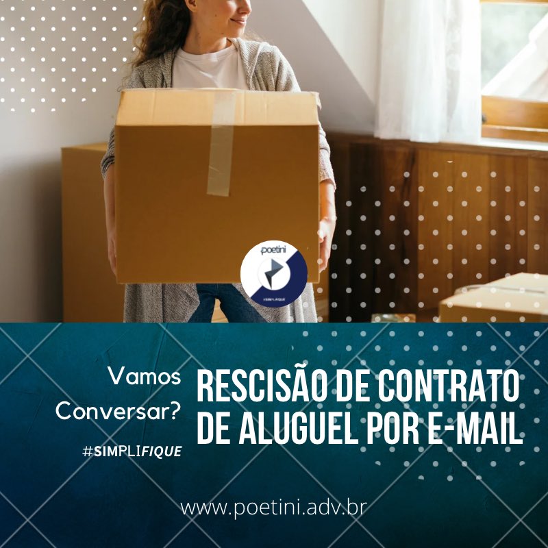 #𝗦𝗜𝗠PLI𝙁𝙄𝙌𝙐𝙀 Vontade de rescindir contrato de aluguel pode ser comunicada por e-mail!

Na Lei de Locações, o ato não exige formalidades, bastando que seja feito por escrito.

REsp 2089739

#VamosJuntos #DecisãoSTJ #DireitoImobiliário