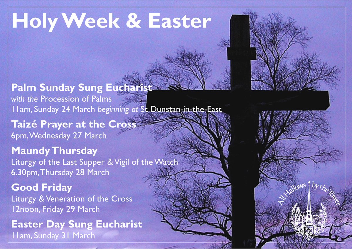 Join us in church and online as we journey together through Holy Week to Easter. ➡️Listen to our podcast as we pray the Stations of the Cross: rb.gy/pvhne0 ➡️Visit our website for more information: ahbtt.org.uk