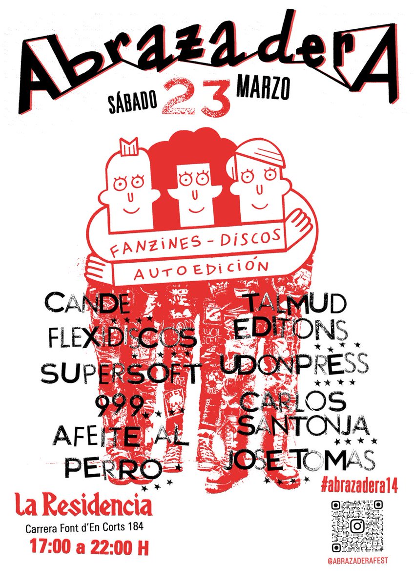 Ya me vale, no poner nada por aquí del último ABRAZADERA fest. Vaya despiste. Será cosa de la edad. Por decir algo, que lo pasamos fenomenal y que ya estamos con ganas del próximo festi. Besis.