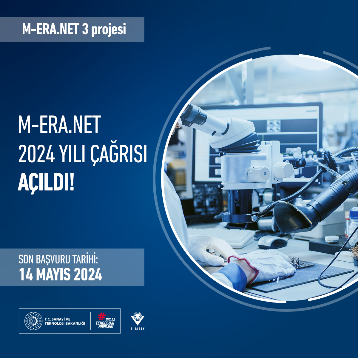 M-ERA.NET 2024 Yılı Çağrısı Açıldı Son başvuru tarihi: 14 Mayıs 2024 Detaylı bilgi için: lnkd.in/dJQacNgs #ktü #ktüttm #KtuEkolü #arge #proje #girişim #inovasyon #teknoloji #technology #ttm #knowledge #KnowledgeTransfer #trabzon #entrepreneurship #tto