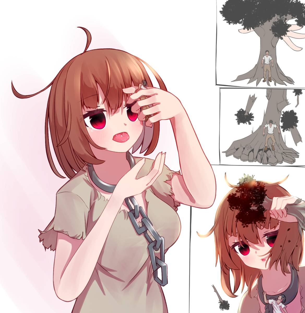 WeLoveGiantess's tweet photo. 転んだ拍子で建物を壊しちゃう巨大娘ちゃん | Misumi #pixiv https://t.co/yUh5KAsHZs https://t.co/rAS6wXcg1G