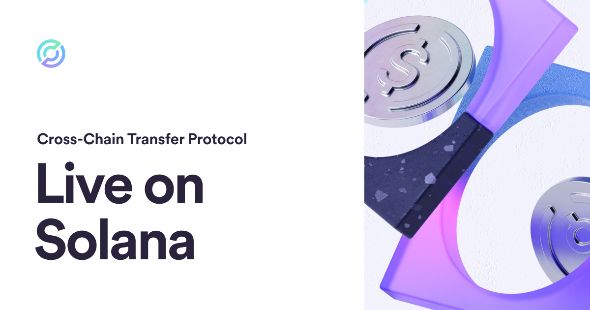 1/ All aboard the #CCTP express, Cross-Chain Transfer Protocol is now live on @Solana mainnet! Developers and their users can now move $USDC securely between 8 blockchains with 1:1 capital efficiency. Learn more about use cases and our ecosystem partners 👇