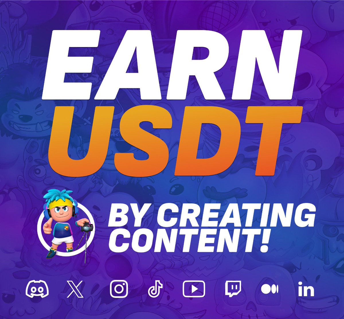 MokensLeague's tweet image. ❤️Love making videos? Why not get paid for it? 💵Join our Content Creation Program today! Send us a message or comment on this post to learn more!

Discord: discord.gg/KPkkrkeqxF