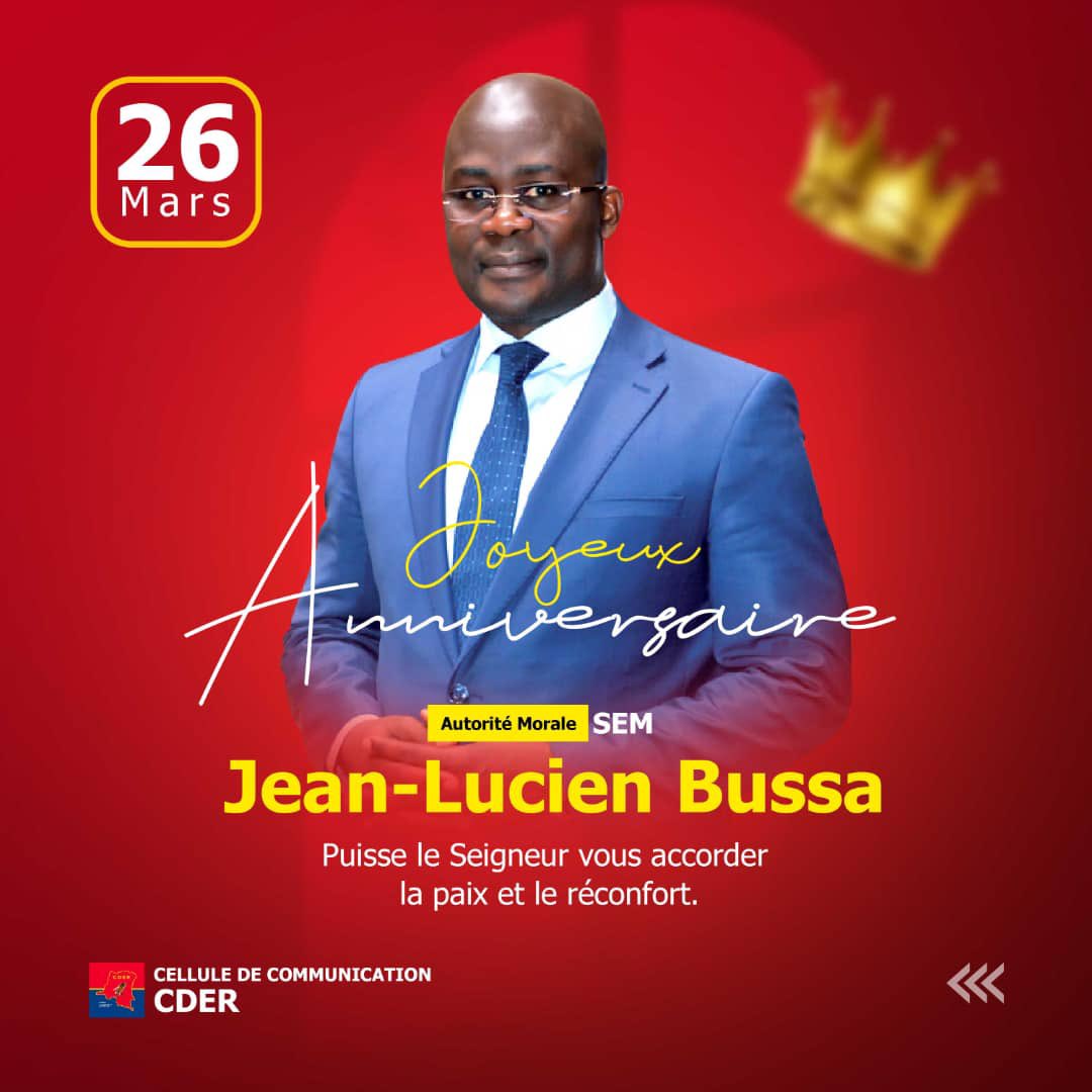 GilbertMokonzo's tweet photo. 🛑🎉🎂
Nous souhaitons un joyeux anniversaire à SEM @JLBussa,l'un des fondateurs du #PCR et l'autorité morale du #CDER_CODE. Que vous viviez longtemps pour la nation congolaise,en particulier pour le #Grand_Equateur qui a toujours besoin de votre soutien pour son développement. https://t.co/ETyCm9q09E