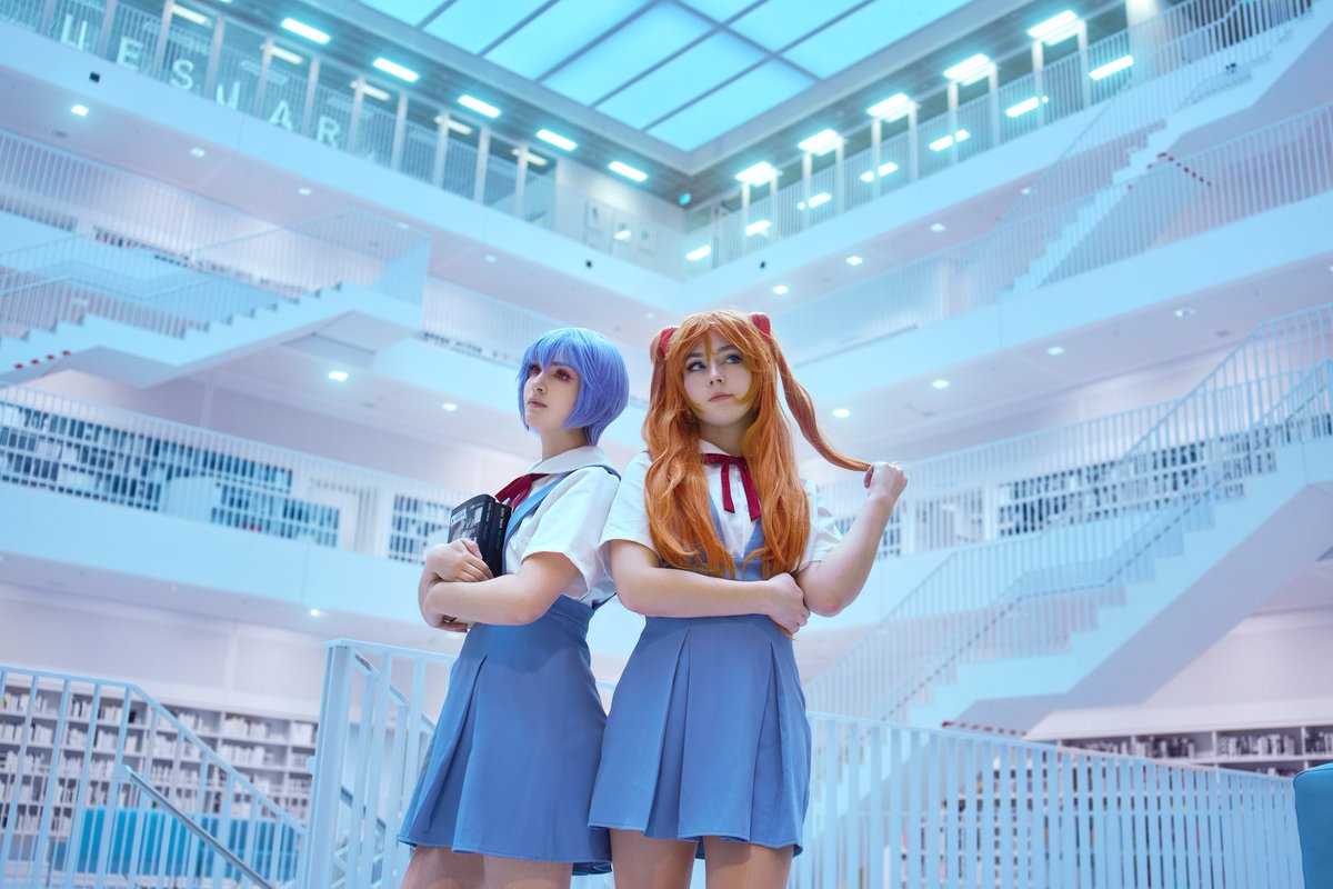 pandasonne's tweet photo. From our Asuka and Rei shoot

Rei @alice__ 
Asuka me
📷 @sakubrah 
Edit Alice

#EVANGELION #NGE #cosplay https://t.co/wXihm4Hqgj