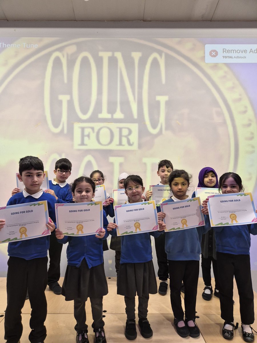 Well done to this weeks ‘Going for gold’ winners. #science #quiz #goingforgold #winners #ks1 @AETAcademies @CNicholson_Edu @chrisdysonHT @Claire_Heald