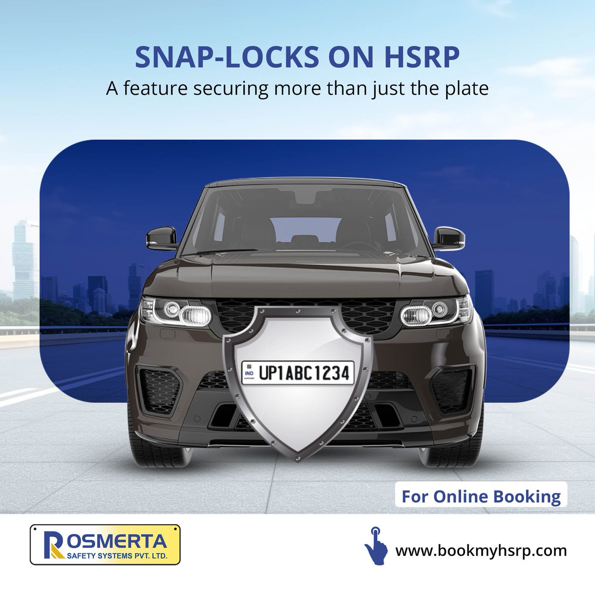 Beep beep! Make life easier with home delivery for your High-Security Registration Plate. Snap locks, no worries! 

#highsecuritynumberplates #bookonline #bookmyhsrp #IndianGovt #highsecurityregistrationnumberplates #safety #HSRP #india #homedeliveryservice #security #tamperproof