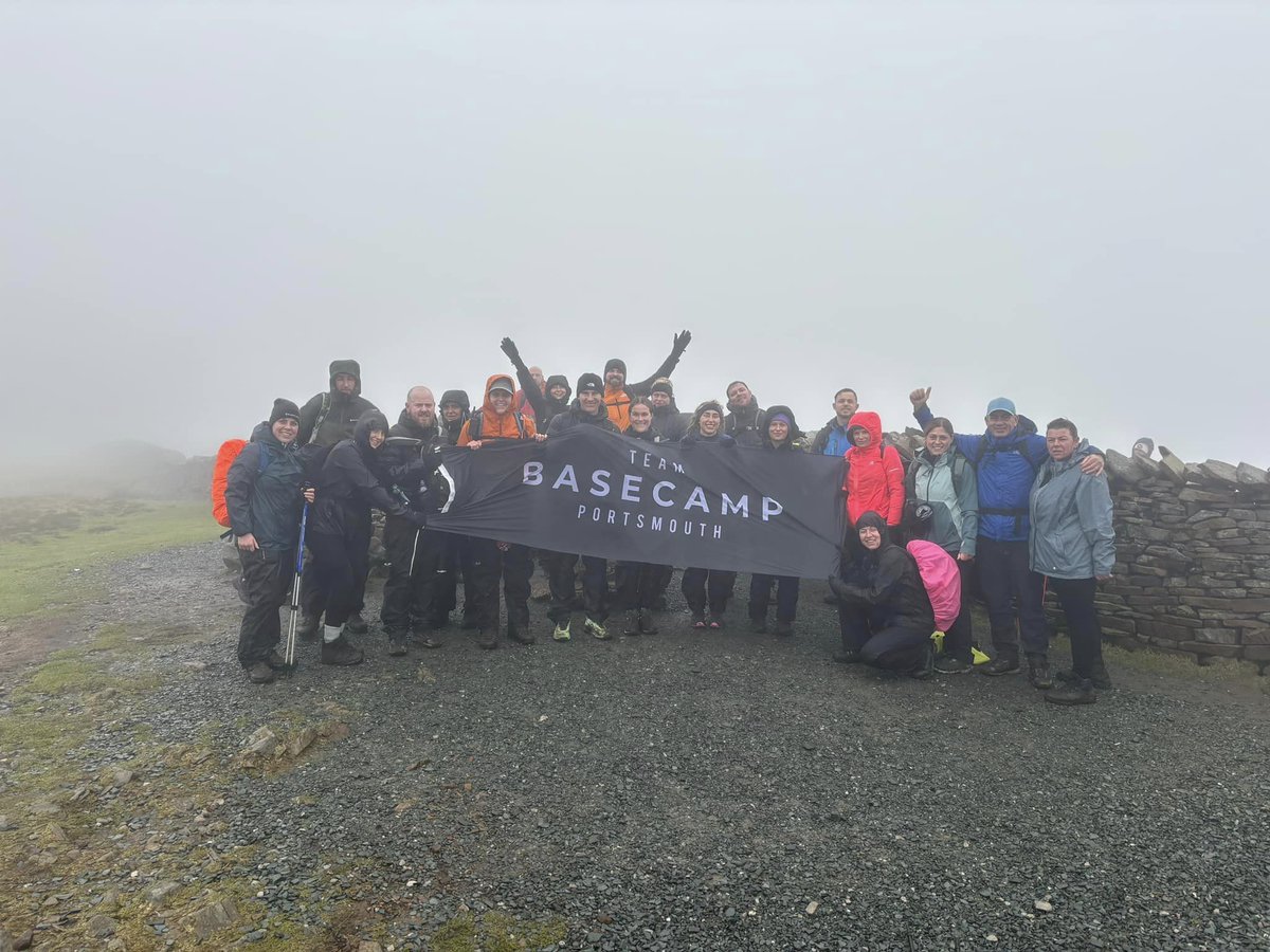 Team 6 at Basecamp took on AND conquered Yorkshire 3 Peaks 25 mile challenge 
Raising a whopping £4000 
These guys are incredible, took on the challenge  totally smashing it xxx