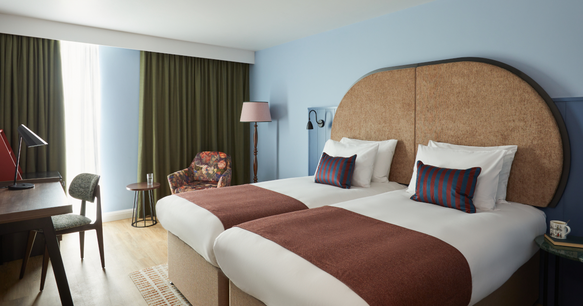It's #NationalBedMonth 🛏️

Did you know that all our rooms have fabulously comfy Hypnos beds with luxury Egyptian cotton linen? 

Find out more: shorturl.at/kqvZ9 - #hotelindigocoventry #IHG #castlebridgehospitality #hotelindigo #coventry #nowopen