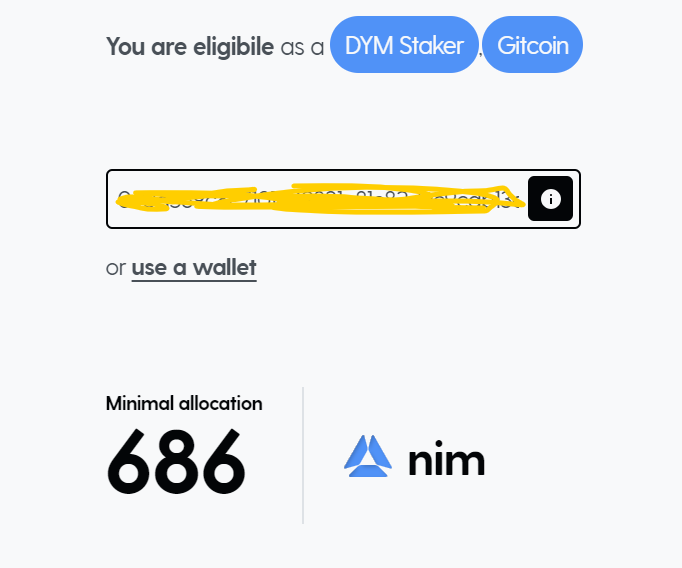 0xSony's tweet photo. $NIM airdrop to $DYM stakers
claim will end on April 4
check your eligibility https://t.co/Ryg4veMFim
Max farm
$BLOCK by @GetBlockGames
$EVERY by @JoinEveryworld
$PARAM by @ParamLaboratory
#Rolldrop season https://t.co/dmvkia6xdB