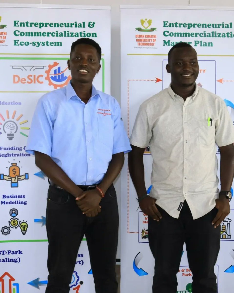 NjeruDerick's tweet photo. I had the privilege of joining my colleagues at the DeKUT Start-up and Incubation Centre (DeSIC) for an insightful validation workshop. We discussed the Entrepreneurial and Commercialization master plan. https://t.co/GZ7zamVfRx