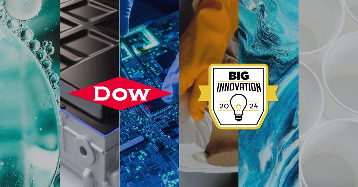 #TeamDow continues to set the bar for innovation—receiving six BIG Innovation awards this year. Congrats to all the teams who worked to get these products from concept to market. ​

Learn more. dow.inc/3SdHbLb