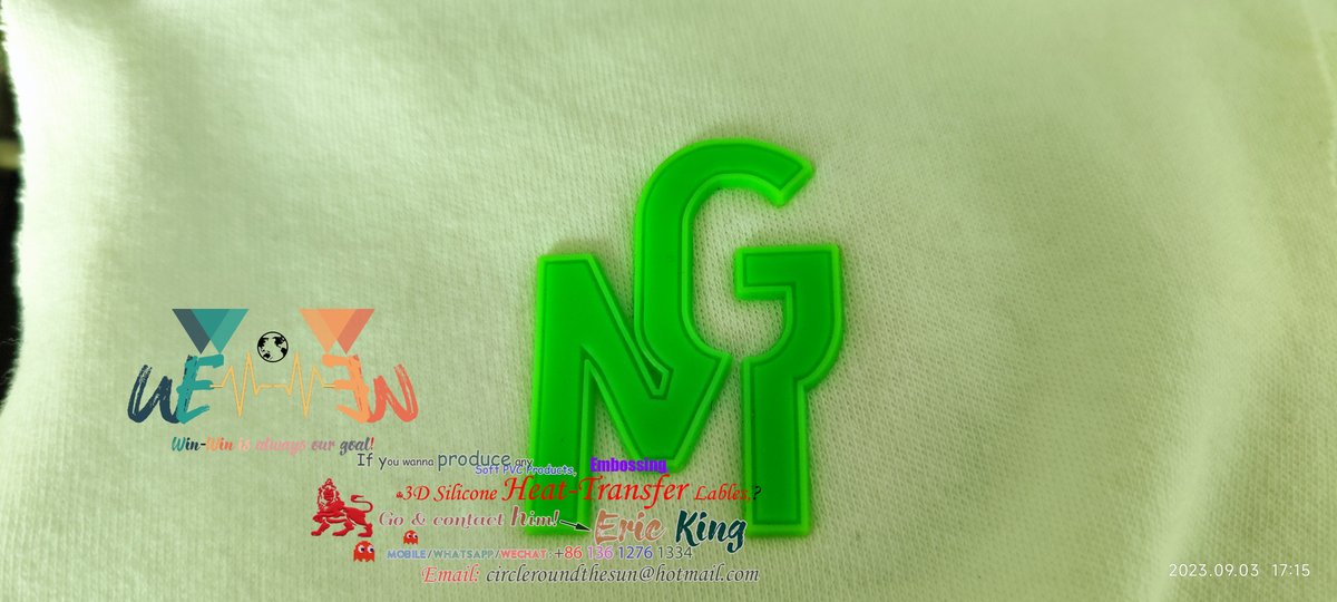 EricKongKing's tweet image. Day 130: 3D Silicone Heat-transfer Labels for Garments

The best time to invest in this project is always NOW! We've come back from our Chinese New Year, and embrace more orders!

#HeattransferSticker #HeattransferLabel #MoldLabel #MoldSticker #SiliconeSticker #SiliconeLabel
