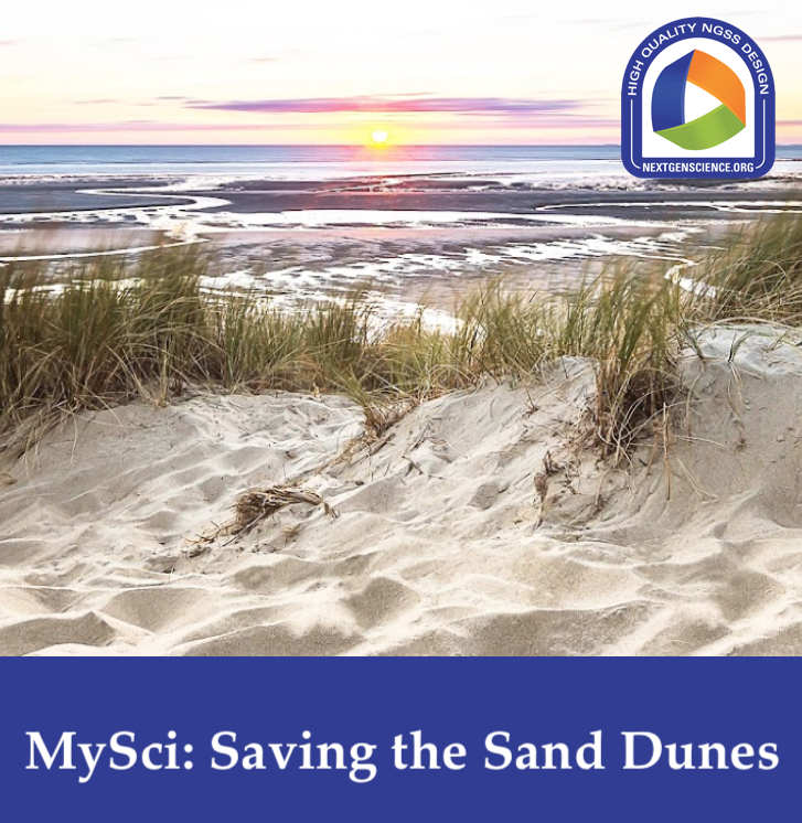 In @wustlisp's 2nd grade unit, students investigate the Sleeping Bear Sand Dunes. They examine why the dunes are important, how wind and water changes them, and consequences of that change. It was awarded the #NGSSDesignBadge. See it here: nextgenscience.org/resources/grad…