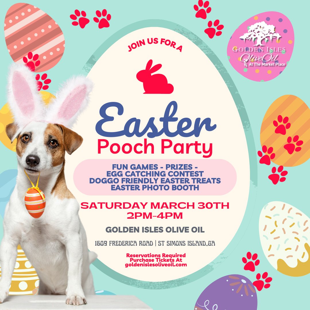 Bring your furry friend and enjoy an afternoon of fun
Saturday March 30th  2-4:00pm
