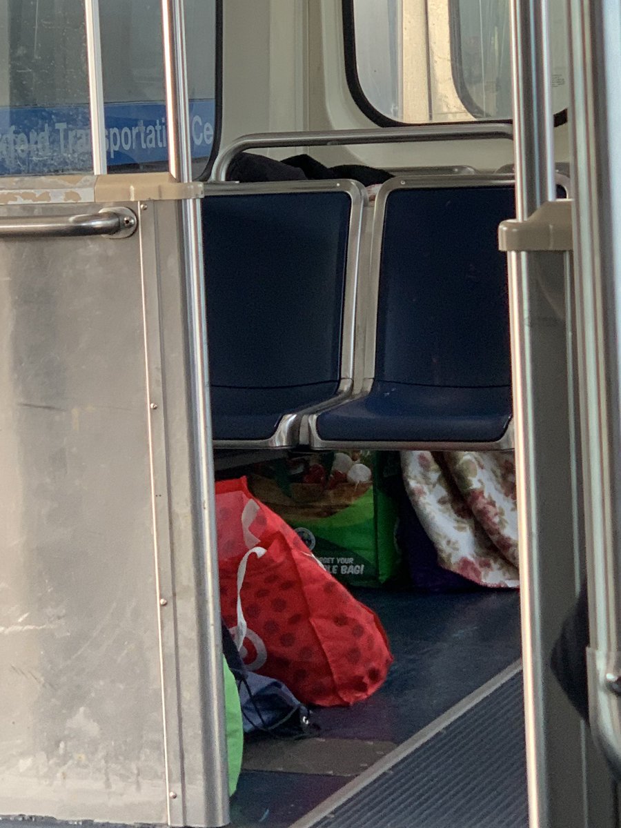 Hey <a href="/SEPTA/">SEPTA</a> It’s not a code blue situation, how bout we clear all the homeless living on the MFL off the trains and get cars a good cleaning? Smells like the zoo in august on every car.  Image reflects a tiny sample of the day to day.