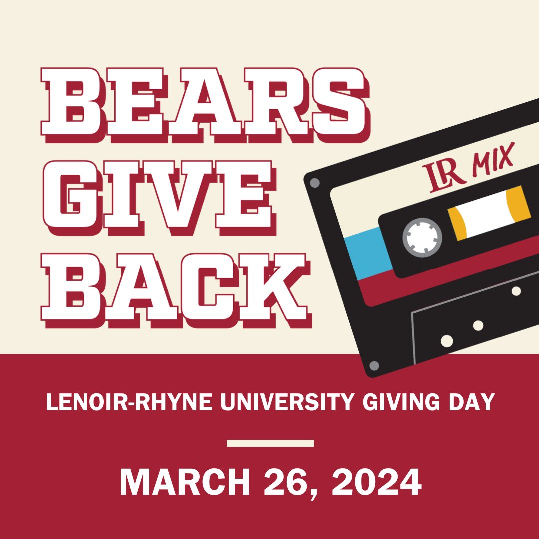 Today is Bears Give Back Day. Please join LR Football and our Alumni in support of the program! Every gift matters to the our student athletes and community. Link to donate: lrbears.com/givetofootball #GOBEARS #W1N 🧱🐻🧱