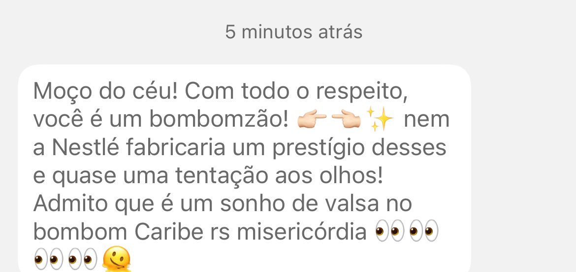 Eu morro de rir! Esse merece pela criatividade que o boy teve Ahhahaahhahaa