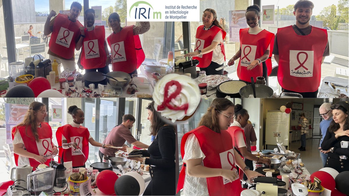 Immense bravo aux jeunes chercheurs et chercheuses de l'IRIM ! @IRIM_life . Record des dons pour SIDACTION ! Merci à toutes les personnes de l'IRIM qui ont apporté des gâteaux à vendre ! Rendez-vous l'année prochaine pour un nouveau record !