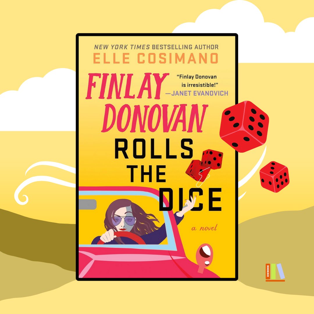 #BookbiePicks Elle Cosimano (@ElleCosimano) returns with her signature wit and suspense in another captivating installment of the Finlay Donovan series, delivering humor, thrills, and expertly woven twists. 🕶️🙍‍♀️ Grab your copy here: amzn.to/3Jdu5bD