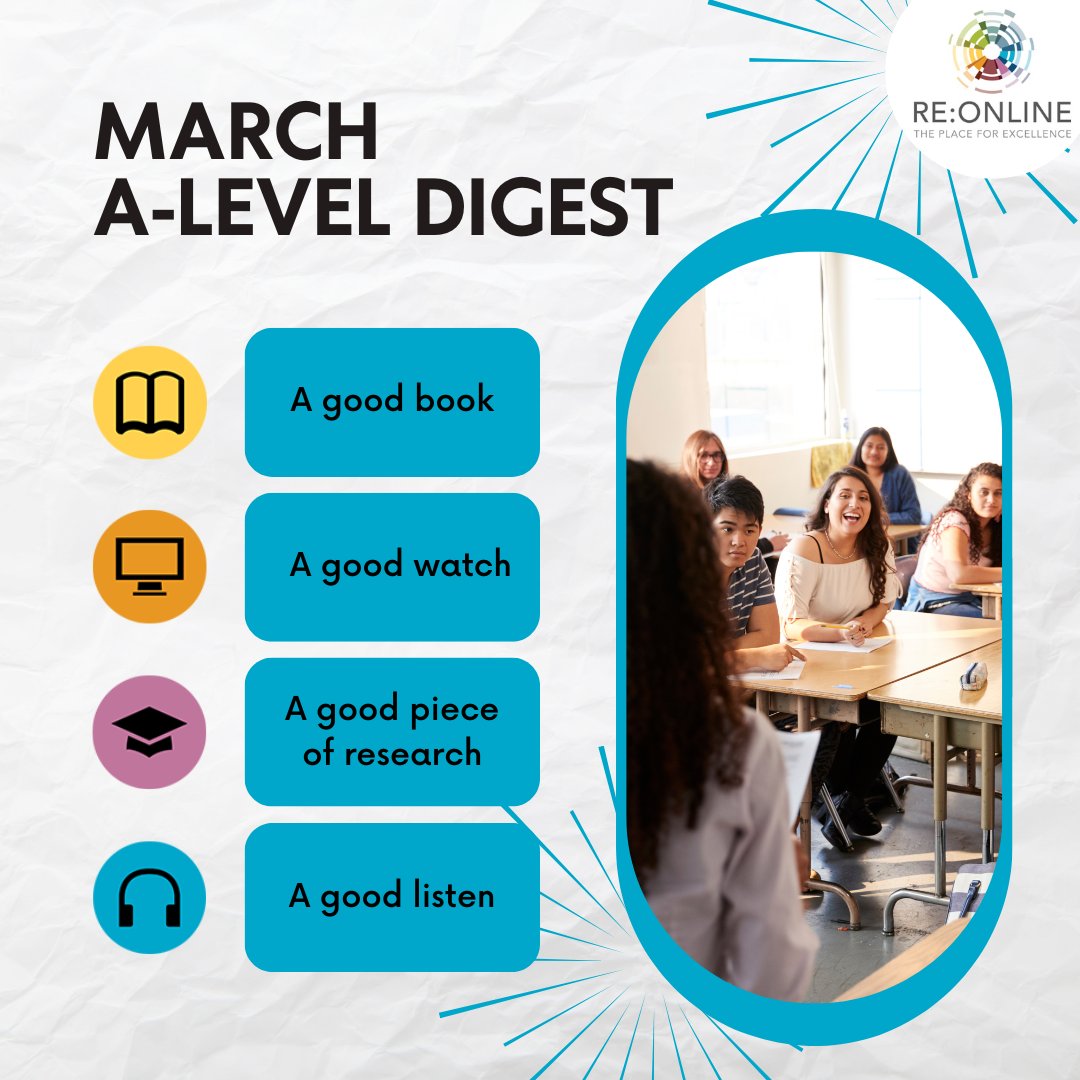 Did you catch our March A level digest? Read on for an exciting opportunity to help design a new programme of professional learning for teachers of the Christianity component of RS A level... ow.ly/hpm850QYxNz #TeamRE #RETeacher