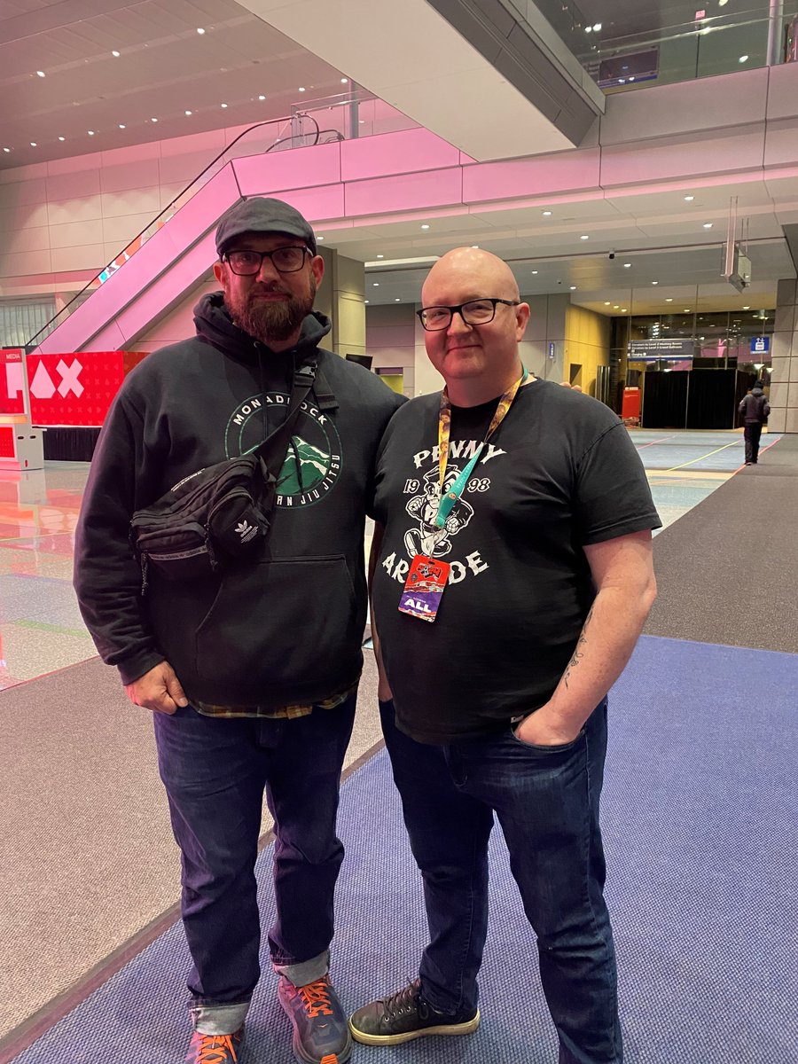 HowINerd's tweet image. I'm old enough to remember the #satanicpanic,  getting picked on because I was a nerd. Every year I run into @TychoBrahe  and I say the same thing. "Thank you for creating a space where I can be myself and just enjoy the company of good people"

Pax east truly means Welcome Home