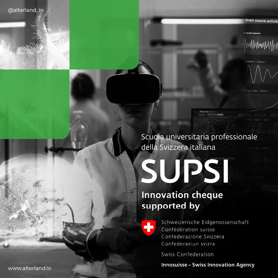 🟢 GREAT NEWS 🟢
We are thrilled to announce that we are officially joining hands with @supsi_ch - University of Applied Sciences and Arts of Southern Switzerland 🤝 
We have launched the first phase of our research project, for which we have received an innovation check…