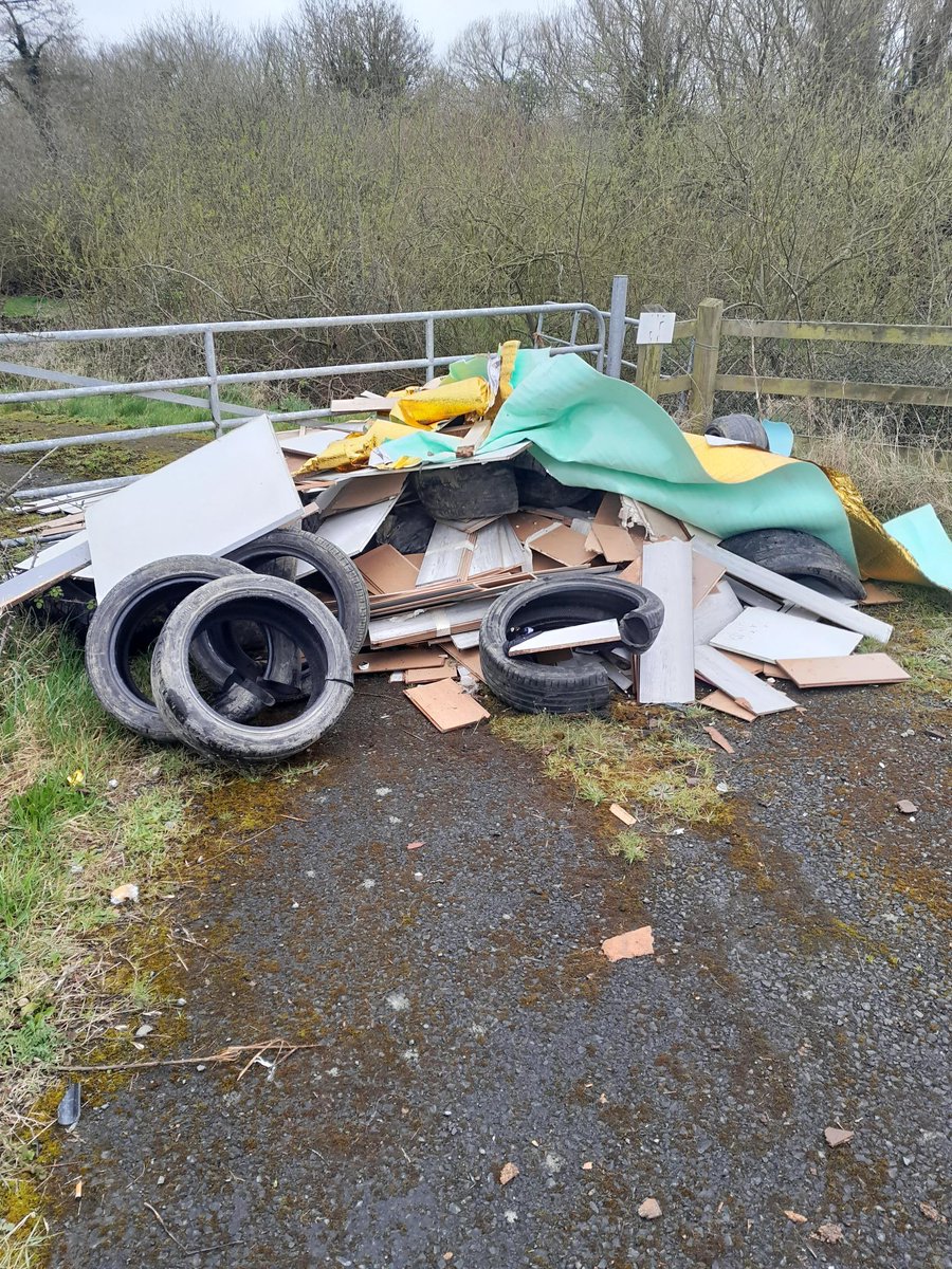 Illegal waste collector operating on the East Coast This waste was dumped on the Duleek to Julianstown Road. If this is yours or you saw this being collected please get in contact with Meath County Council Always check for a waste collection permit at nwcpo.ie