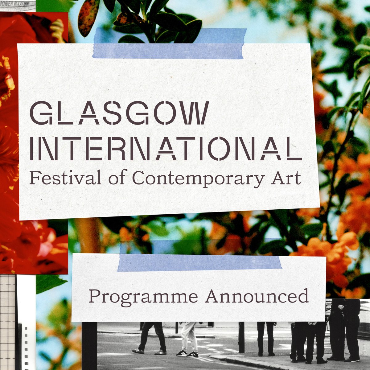Glasgow International, Scotland's biennial festival of contemporary art, have today launched their full programme, taking place across the city (including GoMA!) and online between 7 - 23 June. Explore now: glasgowinternational.org