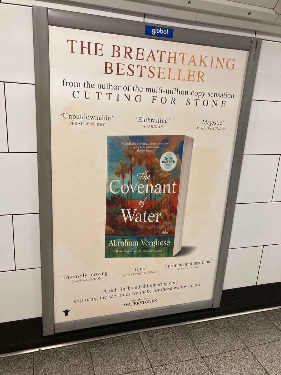 My UK publisher sent me this photo. These ads are in Tube stations throughout London. Never could have imagined this!