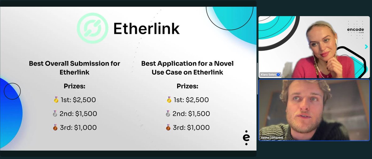 encodeclub's tweet image. Our Scaling Web3 Hackathon launched last night — best of luck to all our hackers! 🚀

If you haven&apos;t signed up yet, there&apos;s still plenty of time to get involved. 
🔗 Register here:  encode.club/scaling-web3-h…