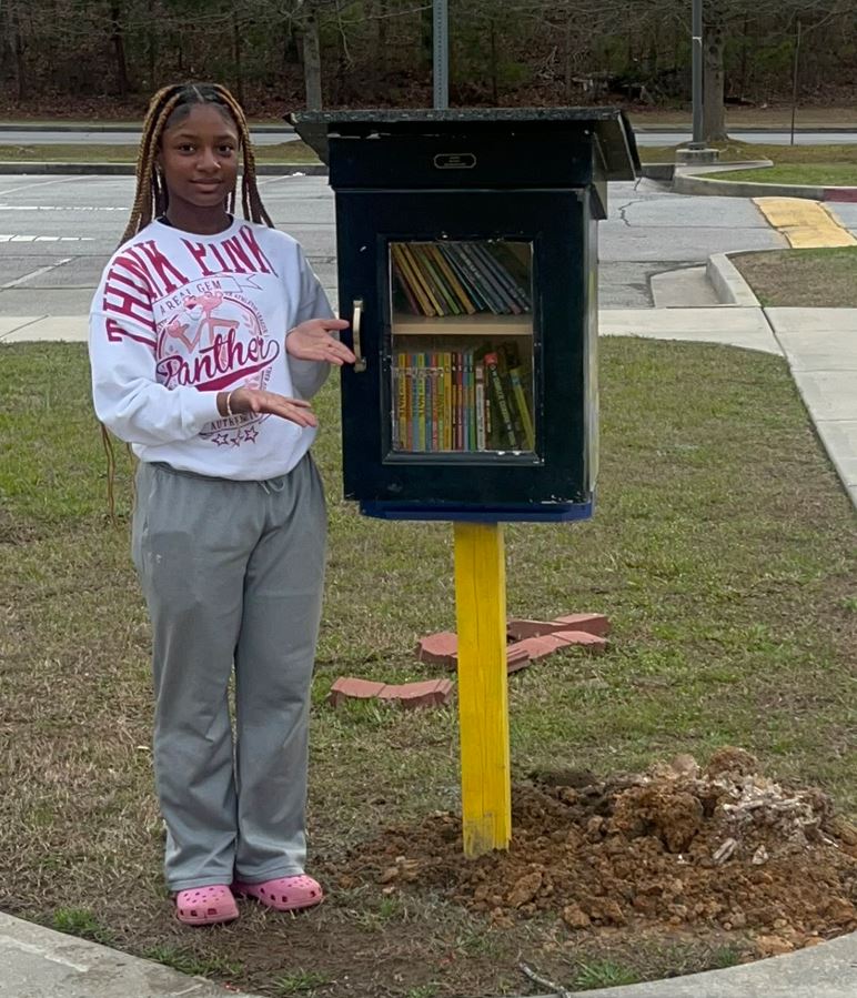 THANK YOU, Sanai, for providing our community with a Take a Book, Share a Book! 
@CESMustangs1
@OneWestlake