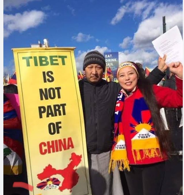 Free Tibet.   #TibetMatters #FreeTibet #JusticeForTibet #TibetNotChina