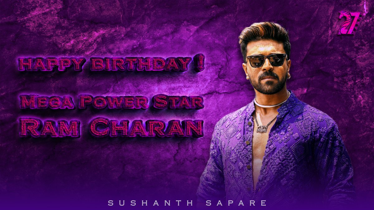 New Pinned Tweet📍

Lokiverse out, CharanVerse in! 🦁
#HBDRamCharan