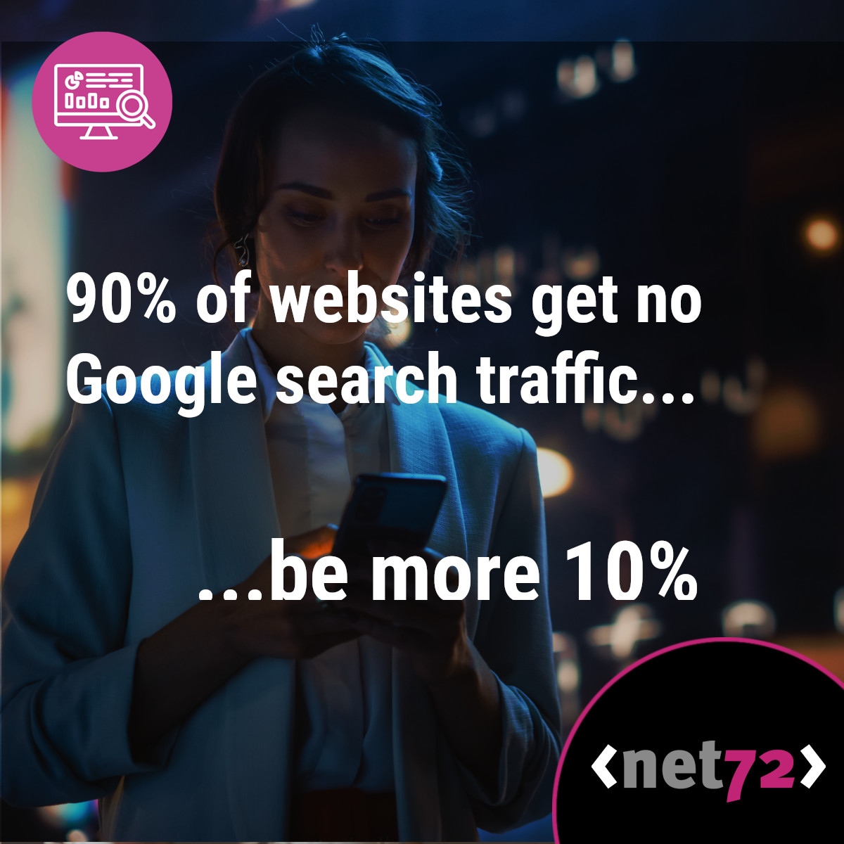 Stay ahead of the game! Ensure your website is getting the #GoogleTraffic it deserves. Follow best SEO practices & use the right keywords to get the visibility you need. #SEO #SEOStrategy #DigitalMarketing